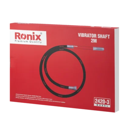 ბეტონის ვიბრატორის შლანგი Ronix-2420-3, 2000x35მმ