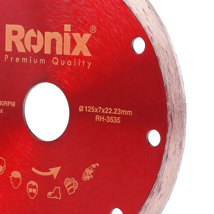 კერამიკული ფილის საჭრელი დისკი Ronix RH-3535, 125x22.2x7 მმ - Image 3