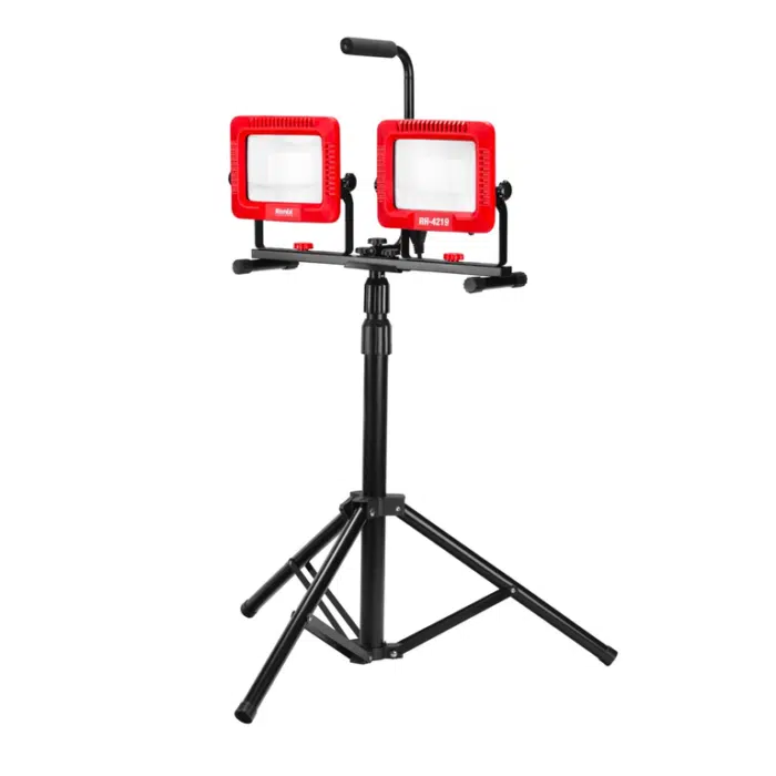სამუშაო LED სანათი სამფეხა სადგამით Ronix RH-4219, 50w*2 - Image 2
