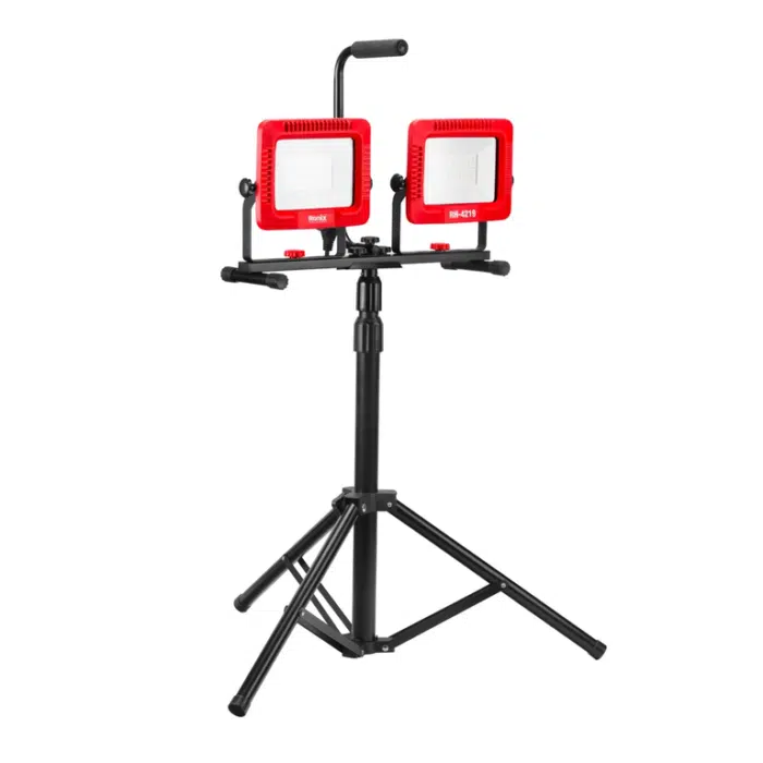 სამუშაო LED სანათი სამფეხა სადგამით Ronix RH-4219, 50w*2 - Image 10