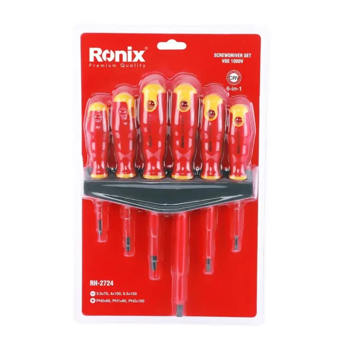 1000V სახრახნისების ნაკრები Ronix RH-2724, 6ც - Image 3