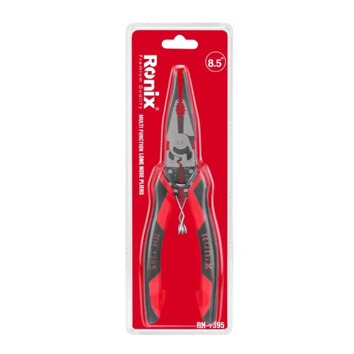 მრავალფუნქციური გრძელტუჩა Ronix RH-1395, 8.5 ინჩი - Image 2