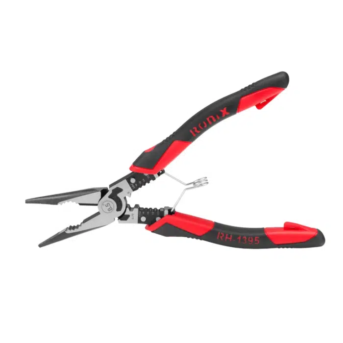 მრავალფუნქციური გრძელტუჩა Ronix RH-1395, 8.5 ინჩი - Image 3