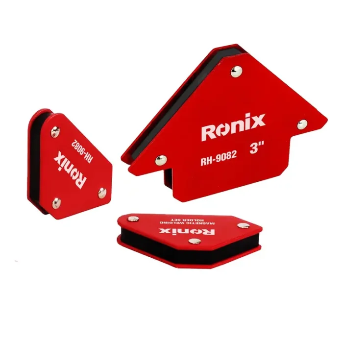 მაგნიტური შედუღების დამჭერების ნაკრები Ronix RH-9082 - Image 1