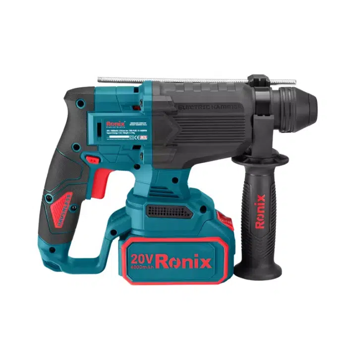 უსადენო უნახშირო პერფორატორი Ronix-8678 20V 2.5J - Image 11