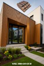 WPC კომპოზიტური ფასადის დეკი - Image 2