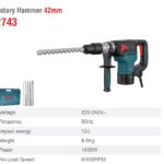 ელექტრო პერფორატორი Ronix-2743 12J, 1600w SDS-MAX