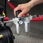 ორმაგი ჰაერის ფილტრი, რეგულატორი Ronix RH-6902, 10 ბარი