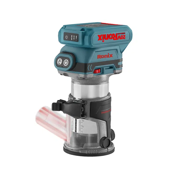 original-639206610174890526 უსადენო 20v ფრეზი Ronix-86156 550w 6-8მმ - Image 1